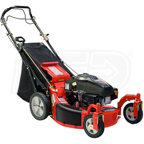 lawn mower with swivel front wheels